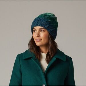 🌊 Cozy Slouchy Winter Swirl Beanie/Hat – Hand-Crocheted | Adult Size 🧶 ❄️